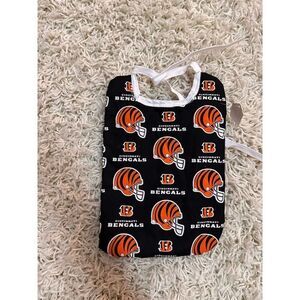 Cincinnati Bengals Baby Bib NFL Sports Multicolor Drool Bib